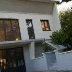 Ravalement de façade d'une maison
