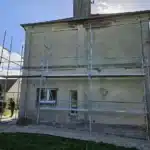 batisse avant les travaux de rénovation de l'équipe cris ravalement.
