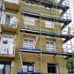 Isolation extérieure d’un lot d’immeubles à Coutances autre prise de vue OUEST
