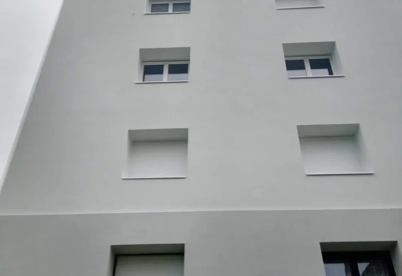 Ravalement de façade et ITE d'un immeuble